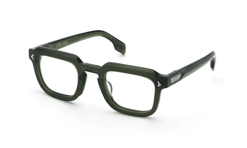 Lozza Uomo VL4379M ARPEGGIO 4 02GN Montature da vista Acetato Verde Geometrica