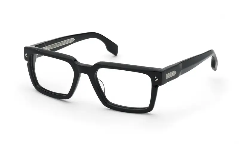 Lozza Uomo VL4381M ADAGIO 7 700 Montature da vista Acetato Nero Squadrata
