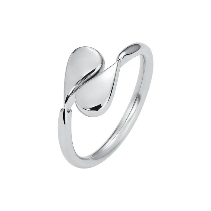 ANELLO DONNA IN ACCIAIO CON GOCCE