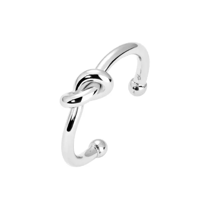 ANELLO DONNA IN ACCIAIO CON NODO