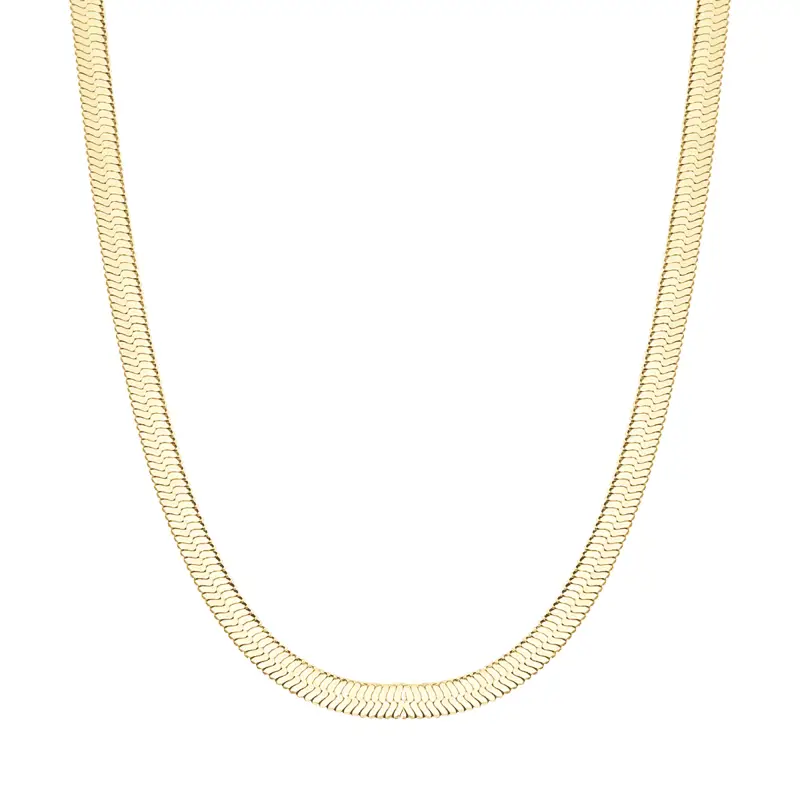 Luca Barra COLLANA DONNA SNAKE IN ACCIAIO IP GOLD