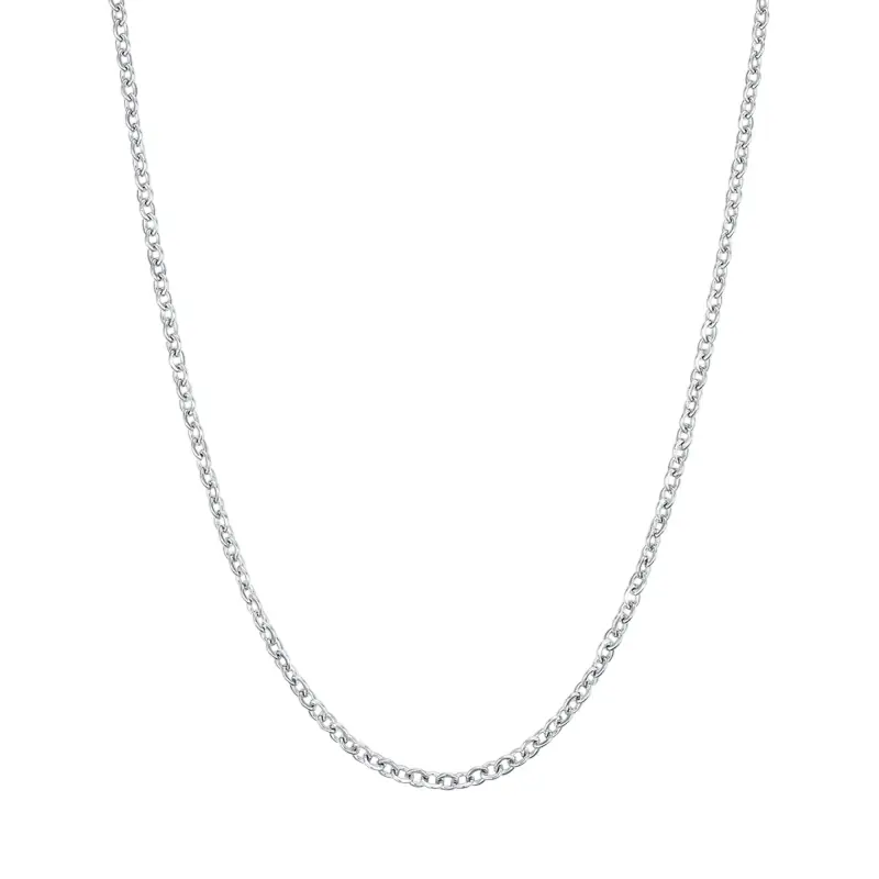 Luca Barra COLLANA LUNGA DONNA IN ACCIAIO PER CHARMS CON MOSCHETTONE