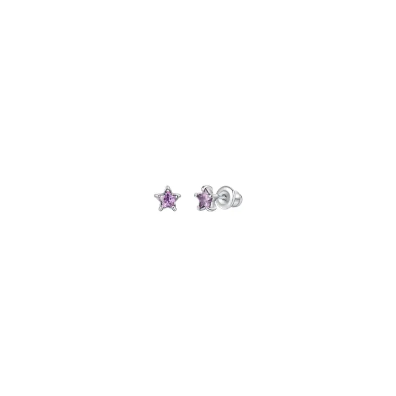 Luca Barra Orecchini Bambina Viola 4452518