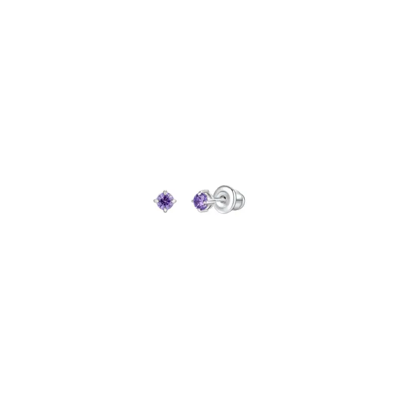 Luca Barra Orecchini Bambina Viola 4452516