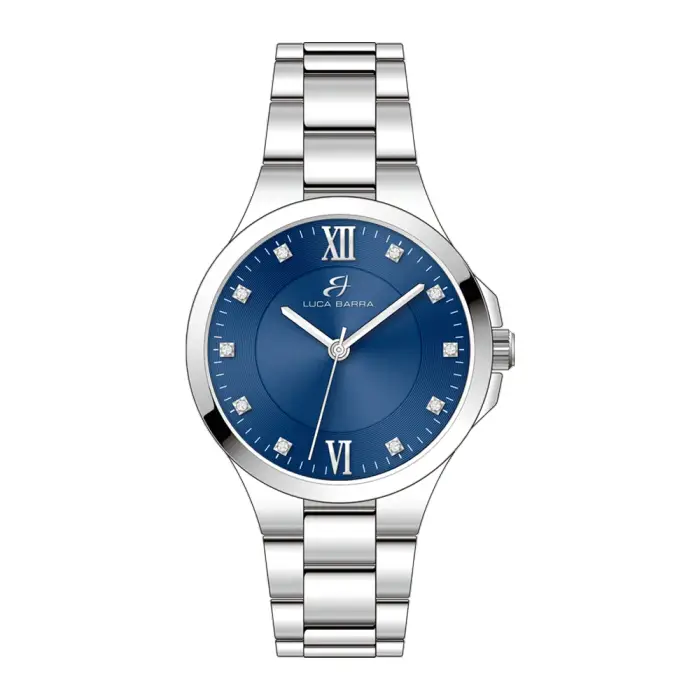 OROLOGIO DONNA IN ACCIAIO CON QUADRANTE BLU