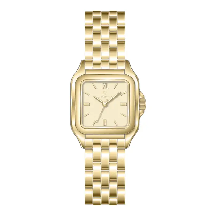 OROLOGIO DONNA IN ACCIAIO IP GOLD CON QUADRANTE CHAMPAGNE
