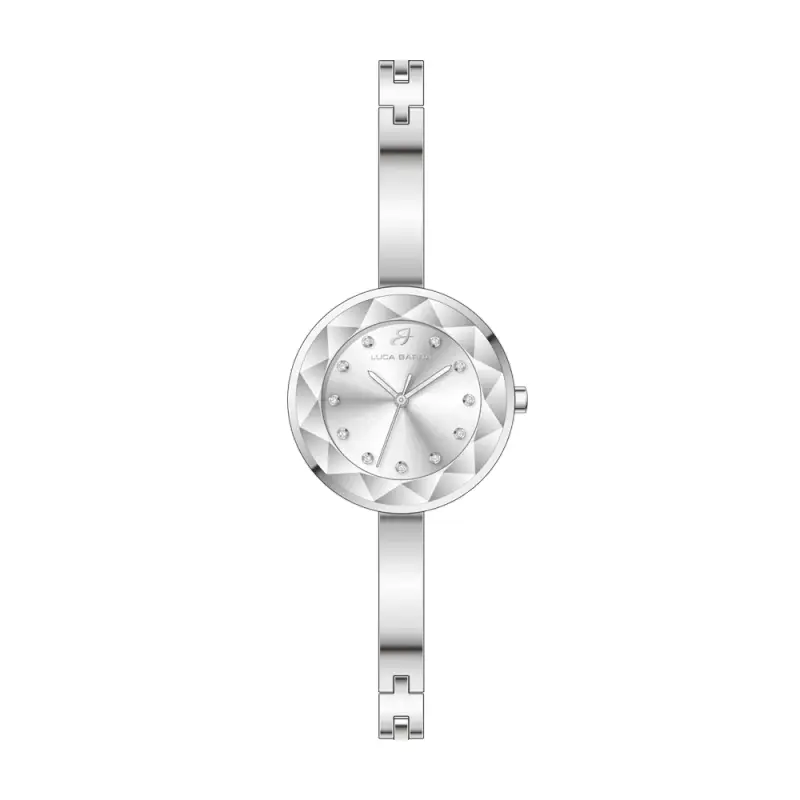 Luca Barra OROLOGIO DONNA IN ACCIAIO QUADRANTE BIANCO