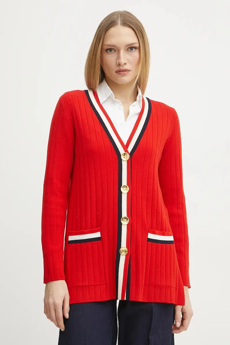 Luisa Spagnoli Cardigan Donna Rosso 2235011