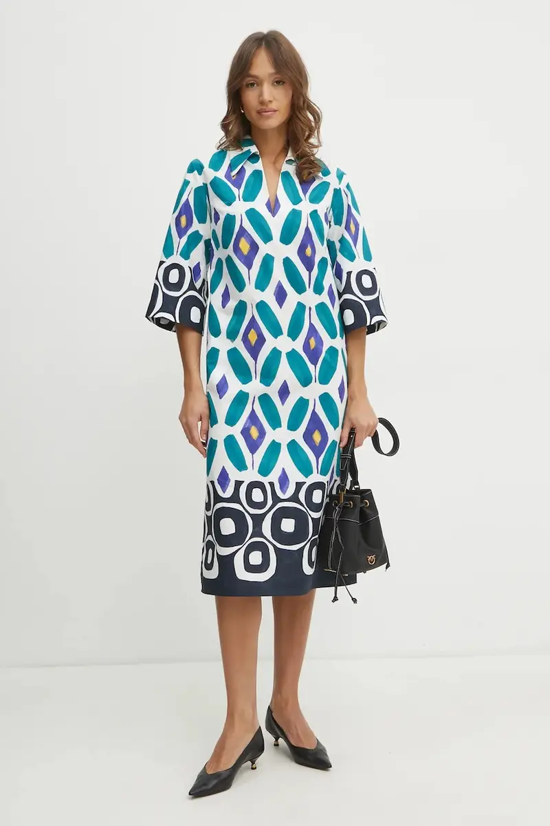 Luisa Spagnoli vestito colore bianco 542073