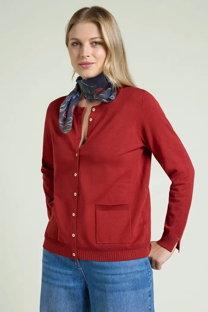 Luisa Viola CARDIGAN IN VISCOSA COMFORT Donna