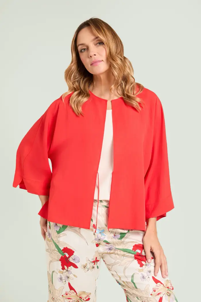 Luisa Viola GIACCA IN LINO-VISCOSA Donna