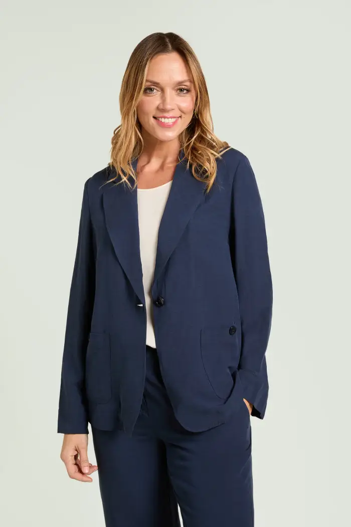 Luisa Viola GIACCA IN LINO-VISCOSA Donna