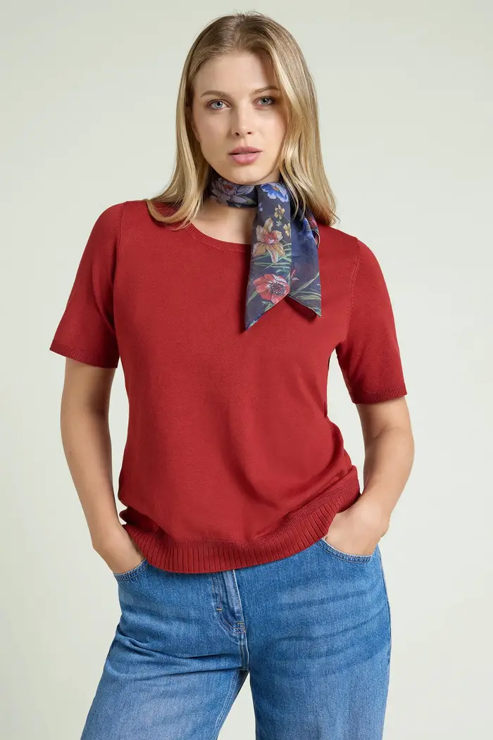 Luisa Viola MAGLIA IN VISCOSA COMFORT Donna