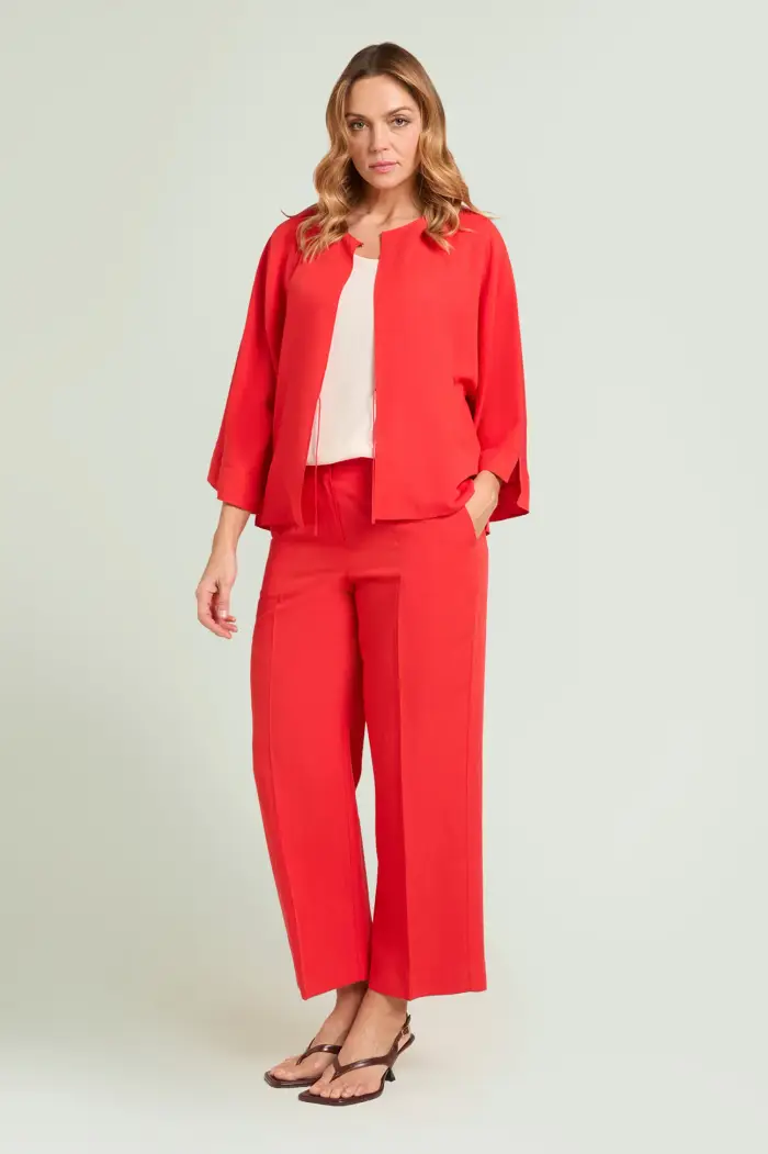 Luisa Viola PANTALONI IN LINO-VISCOSA Donna