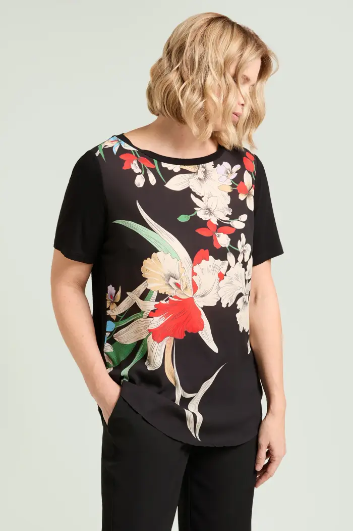 Luisa Viola T-SHIRT STAMPATA Donna