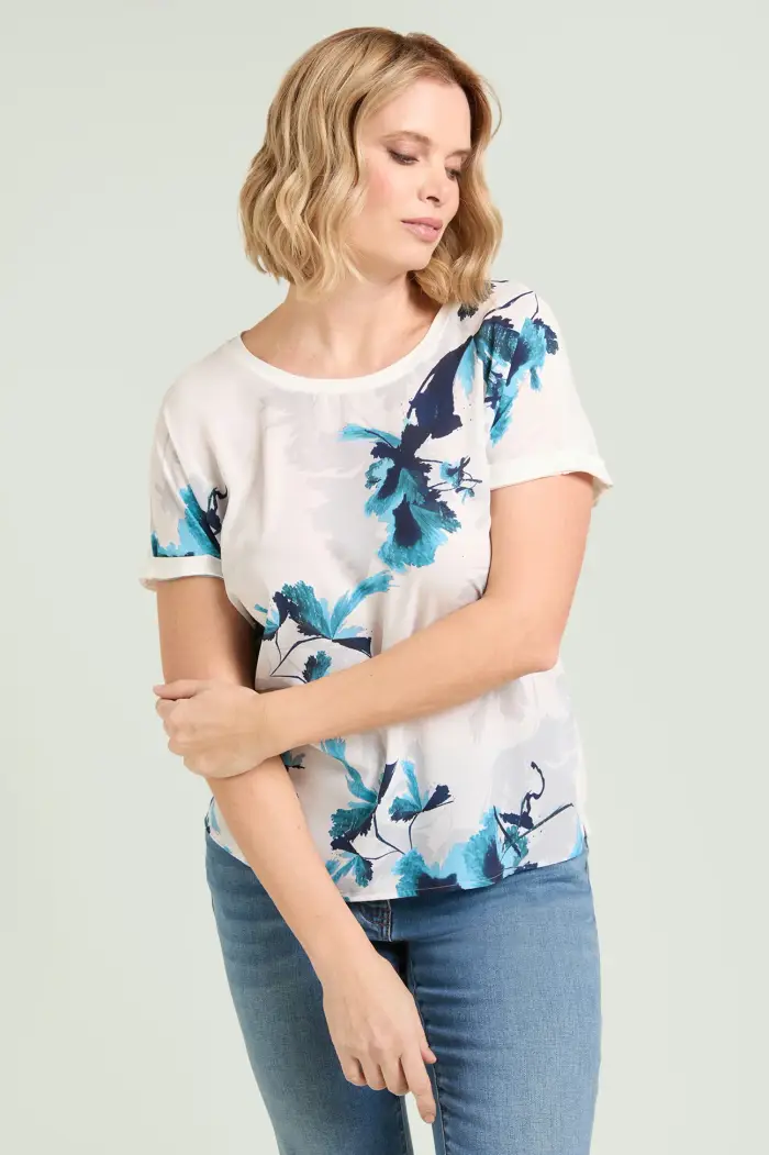 Luisa Viola T-SHIRT STAMPATA Donna