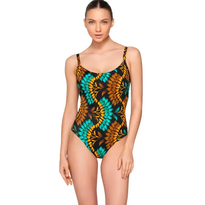 Luna Costume da bagno intero Emerald Multicolore