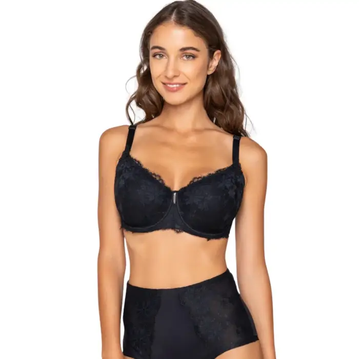 Luna Reggiseno balconette imbottito comfort donna Venus Noir