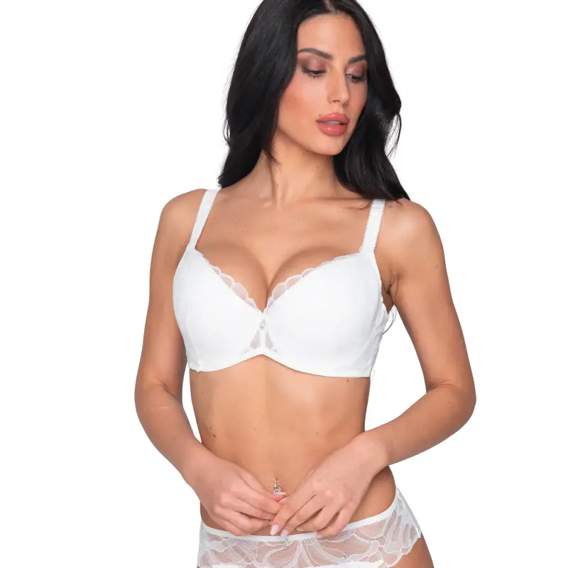 Luna Reggiseno balconette preformato donna Melody Mariage