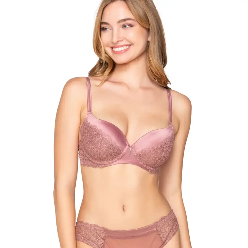 Luna Reggiseno balconette preformato donna Mystique