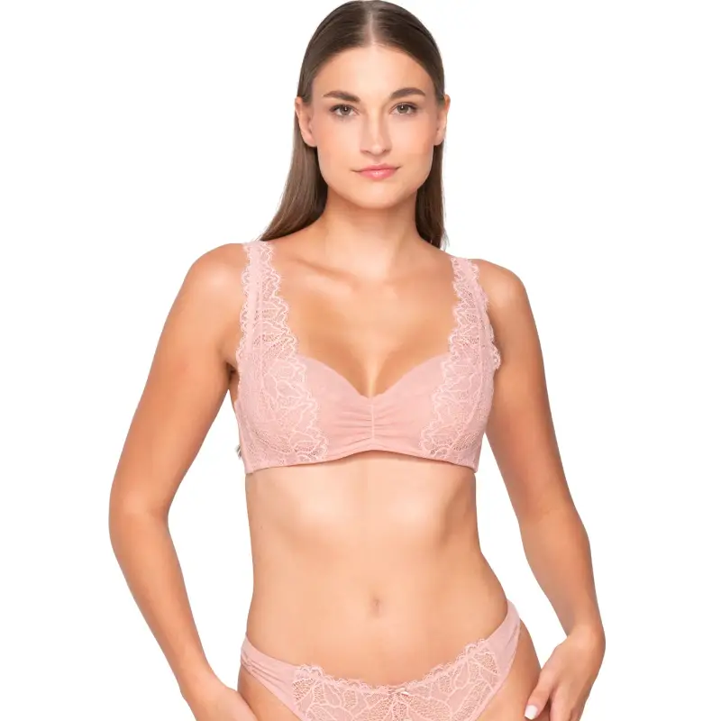 Luna Soutien-gorge balconcino imbottito donna Orchidea