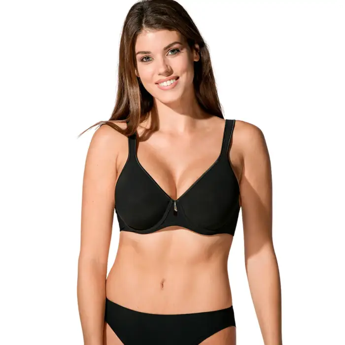 Luna Soutien-gorge minimizzatore balconette donna Secret Sense Noir