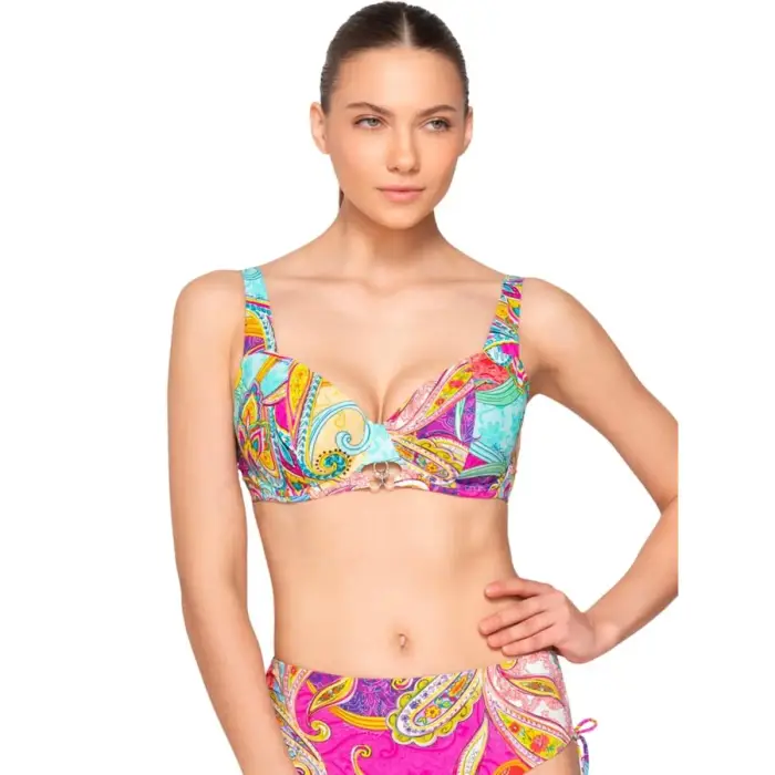 Luna Top costume da bagno donna Madison Multicolore