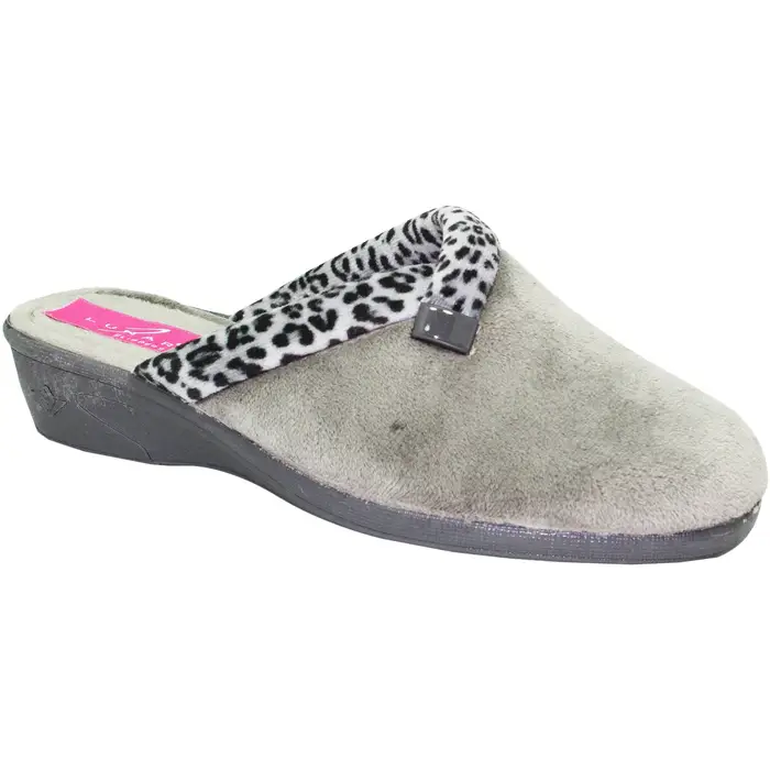 Pantofole Lunar Michelle Grigio