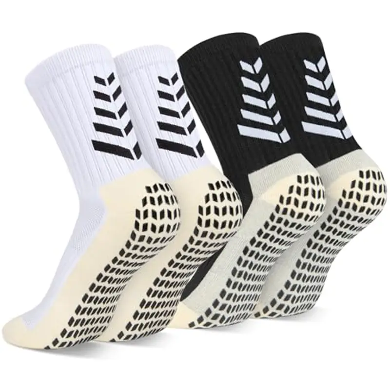 LUROON Calze Uomo Argento 2430799