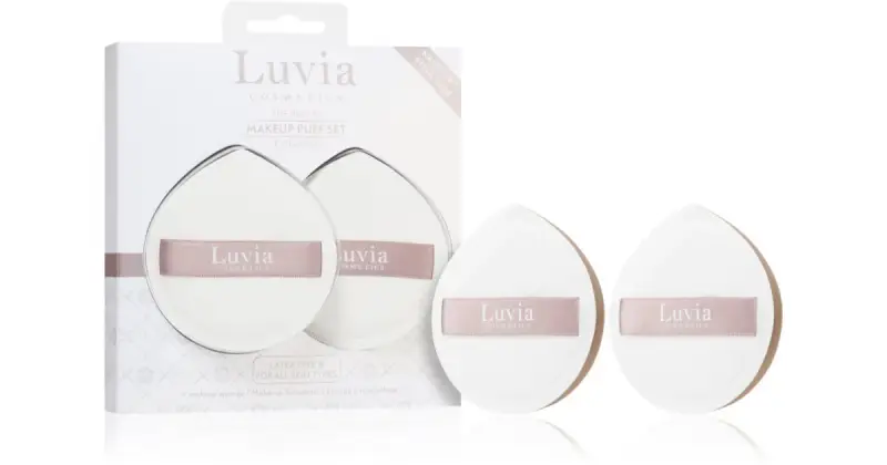 Luvia cosmetics The Puffys Makeup Set piumino da cipria Elegance 2 pezzi