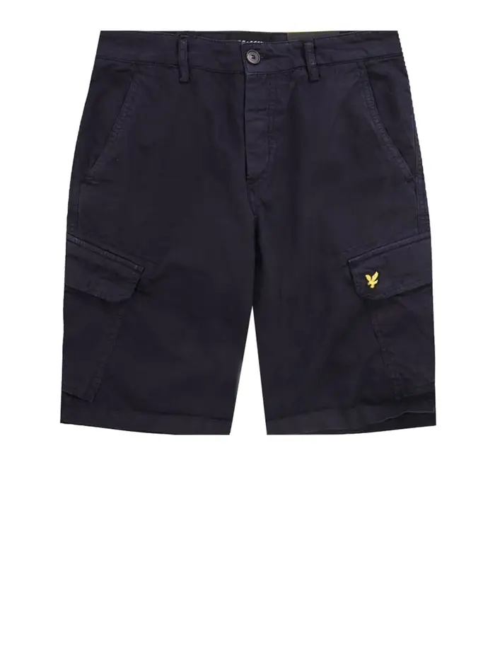bermuda casual lyle & scott da uomo - blu