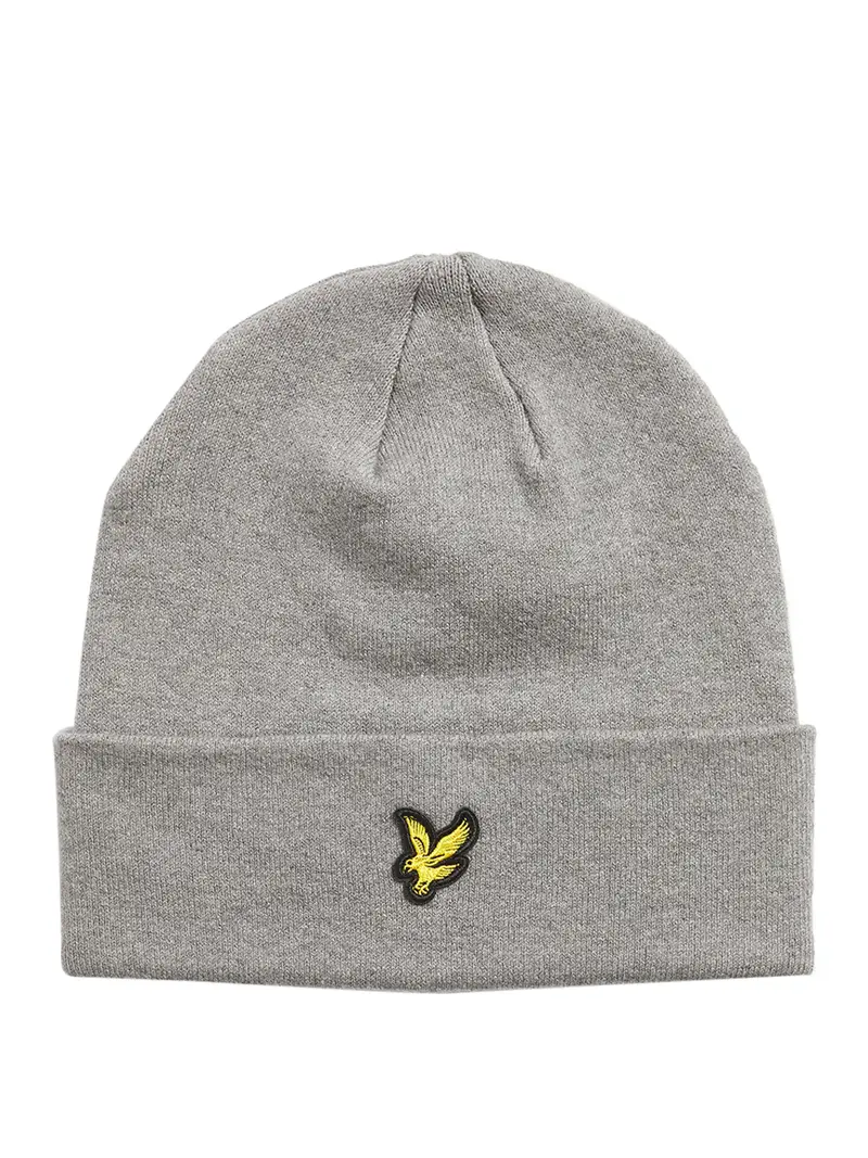 lyle-and-scott berretto lyle & scott da uomo - grigio