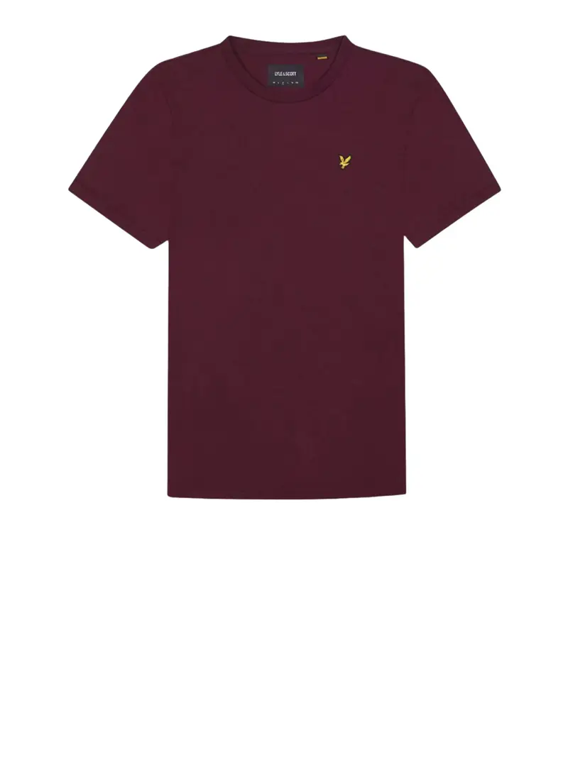 Lyle & Scott T-shirt Uomo Bordeaux 2492036
