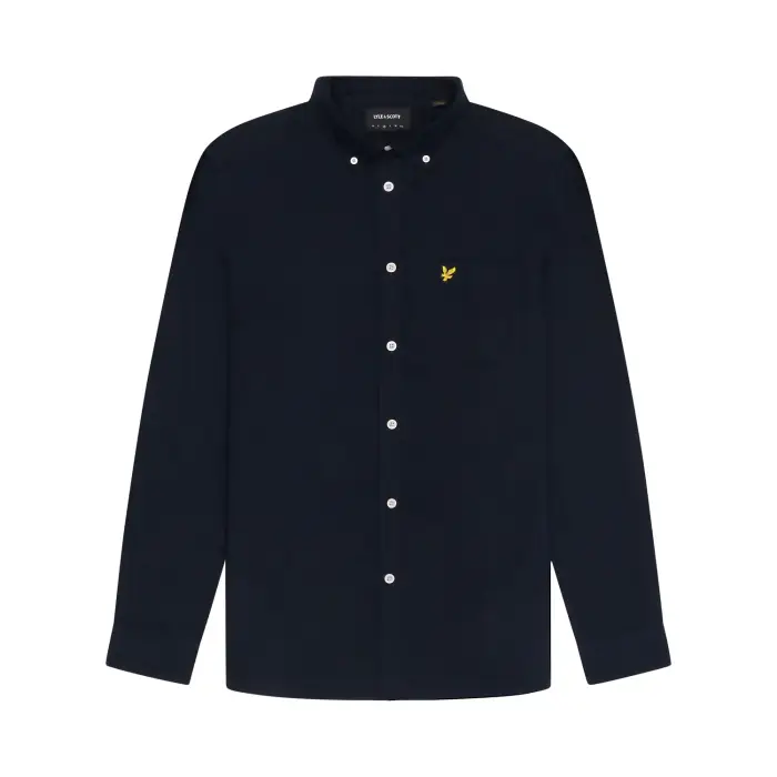 Camicia a tinta unita Lyle & Scott Oxford