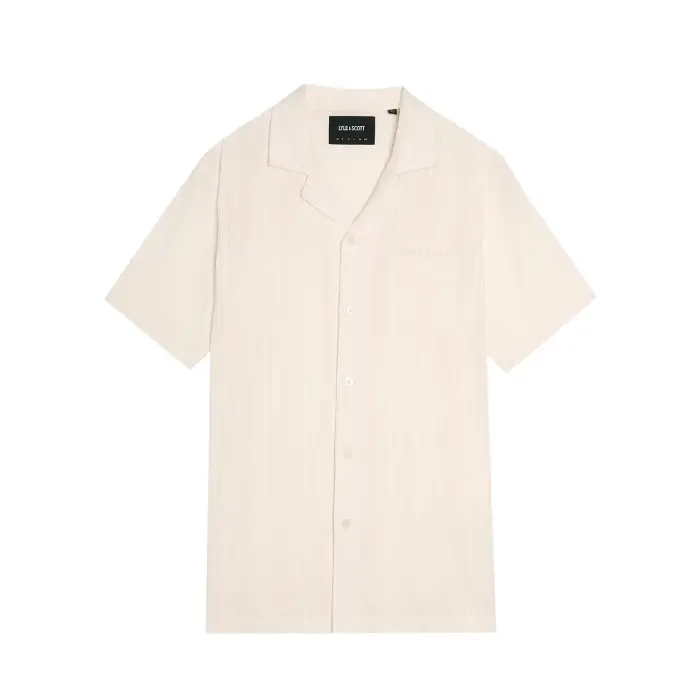 Lyle & Scott Camicia ricamata Resort Beige