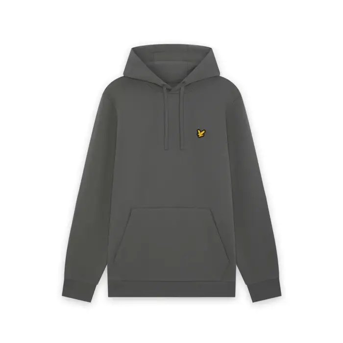 Lyle & Scott Felpa con cappuccio Loopback Gris