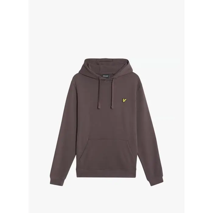 Lyle & Scott Felpe con cappuccio ML1139V BRUSHED BACK HOODIE-X863 ESPRESSO Marrone