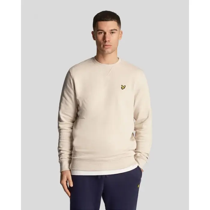 Lyle & Scott Felpe ML424VOG CREW NECK-W870 COVE Beige
