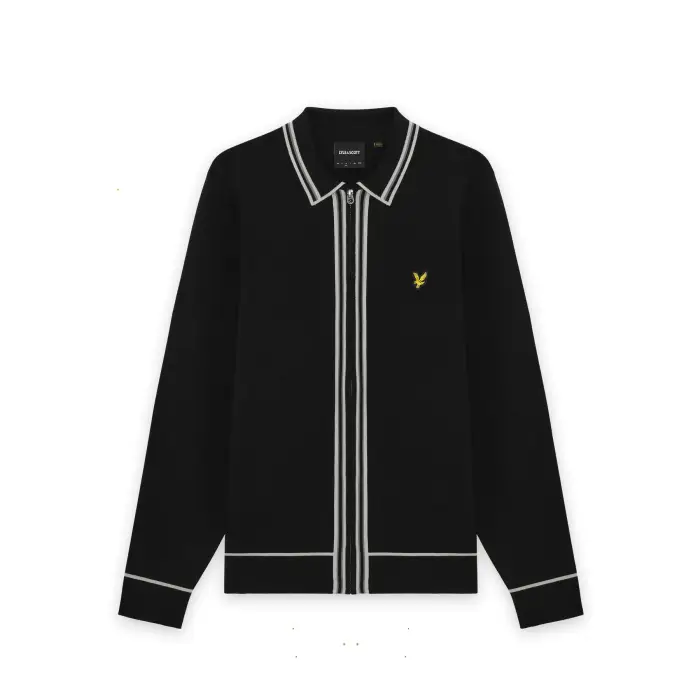 Giacca oversize da donna con zip Lyle & Scott Noir