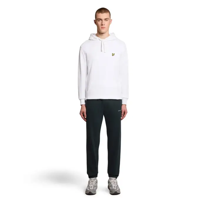 Lyle & Scott Pantaloni da jogging in felpa spazzolata Script Bleu