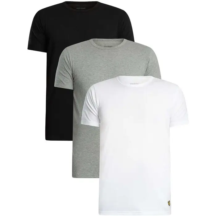 Lyle & Scott Pigiami / camicie da notte Confezione da 3 magliette basic Multicolore