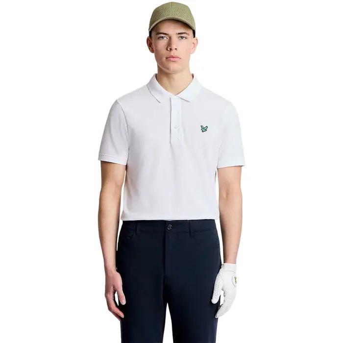 Polo Lyle & Scott GT14250 Bianco