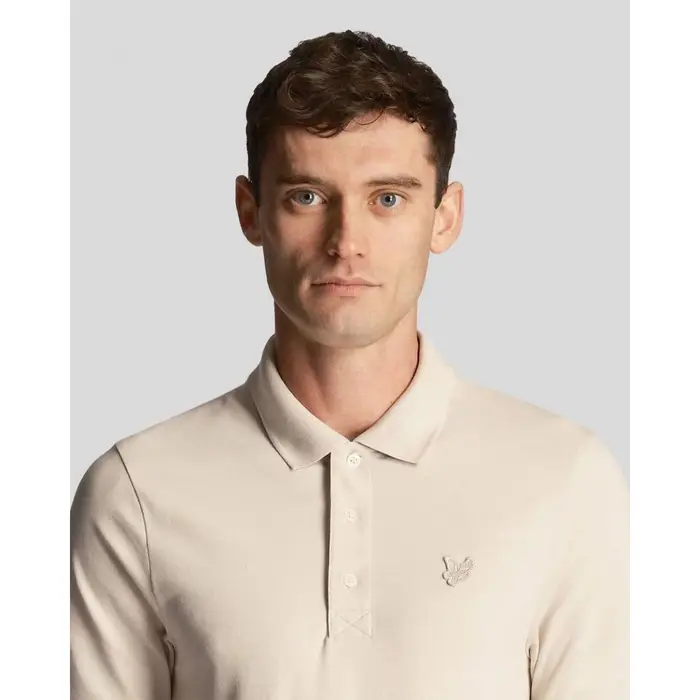 Lyle & Scott T-shirt & Polo SP400TON POLO SHIRT-W870 COVE Beige