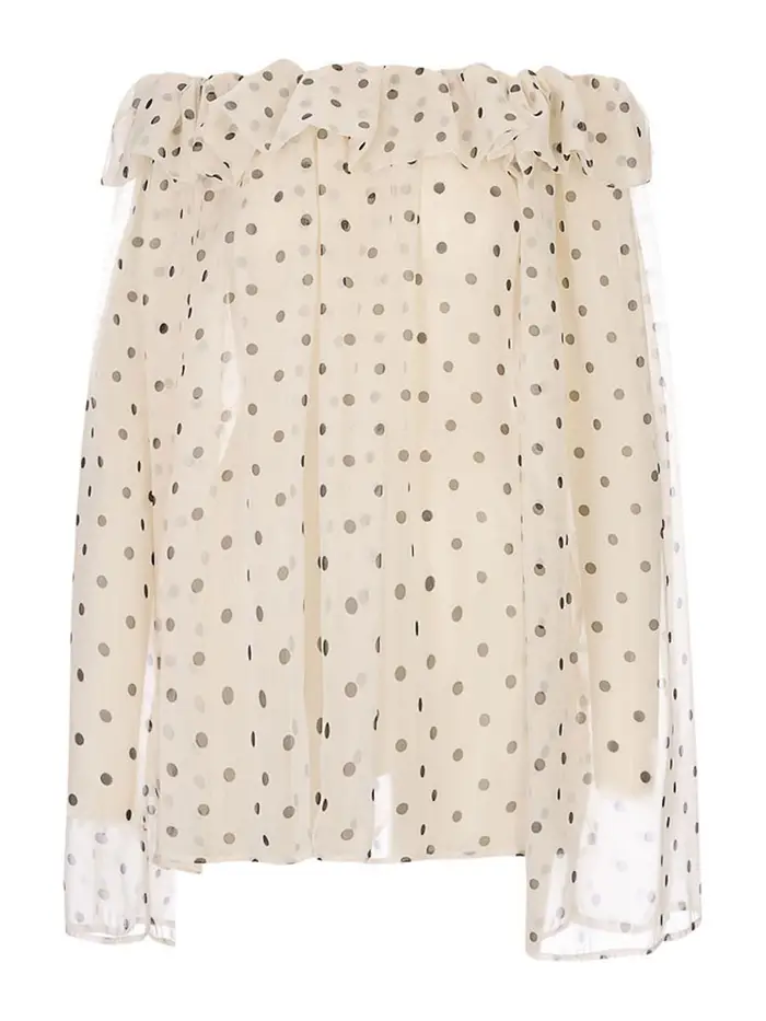 M S G M Blusa Bianco