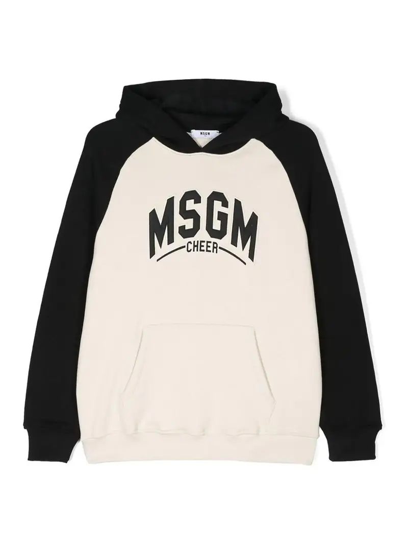 M.S.G.M. Kids Felpa Beige