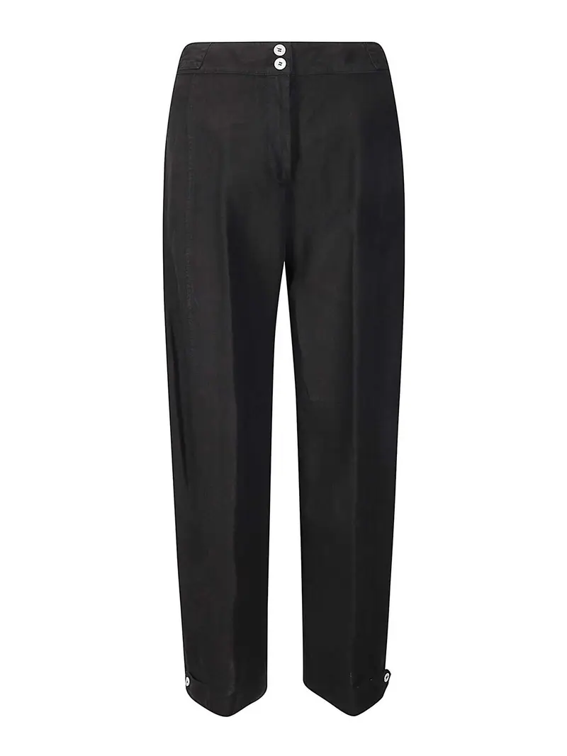 M S G M Pantalone Lino Nero