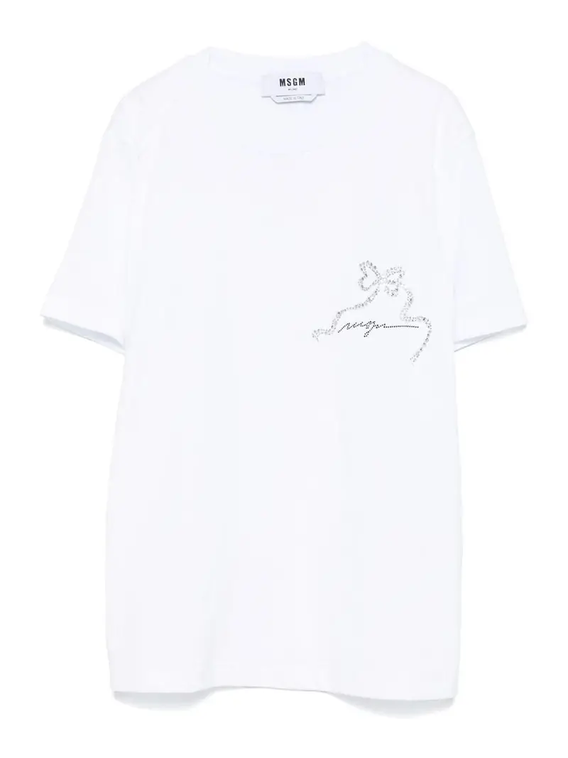 MSGM T-shirt Bianco 3263891