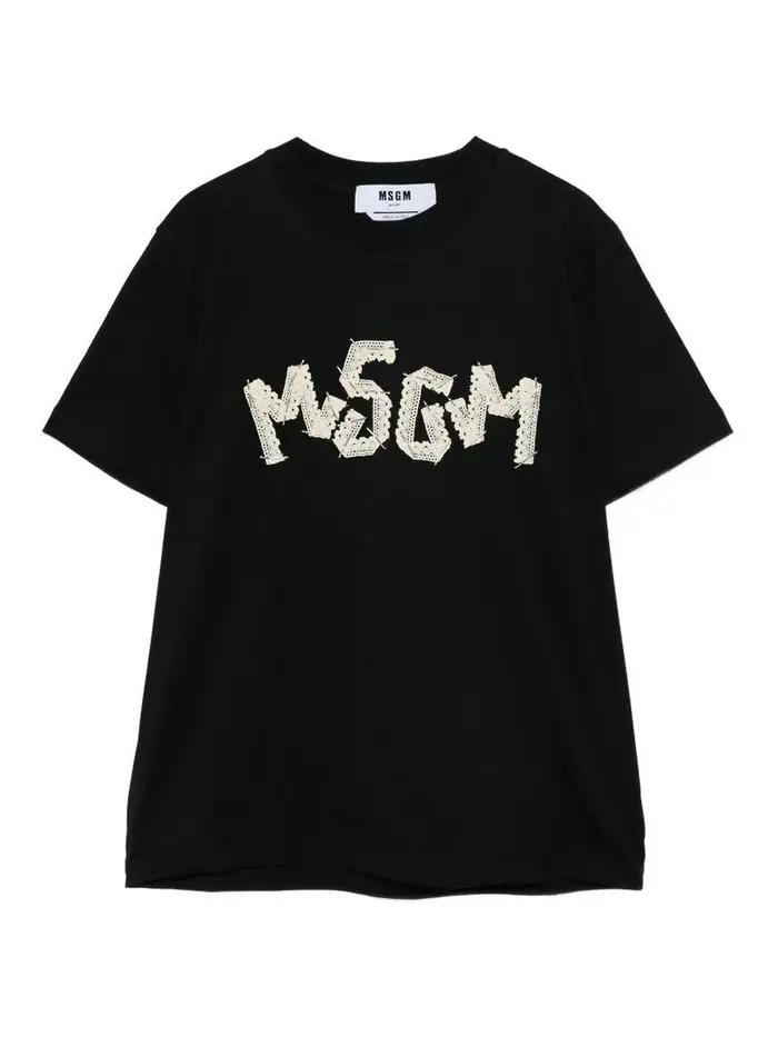 M S G M T-shirt Nero