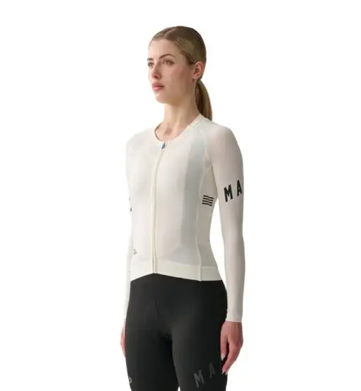 Maap Aeon LS - maglia ciclismo maniche lunghe - donna White