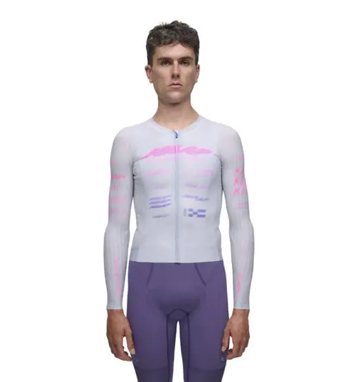 Maap Beta Pro Aero LS - maglia ciclismo maniche lunghe - uomo Light Purple